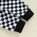 Mama's Boy Checkered Pants Baby Set   