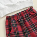 Merry Plaid Pants Toddler Set   