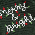 Merry Bright Christmas Baby Sweater   