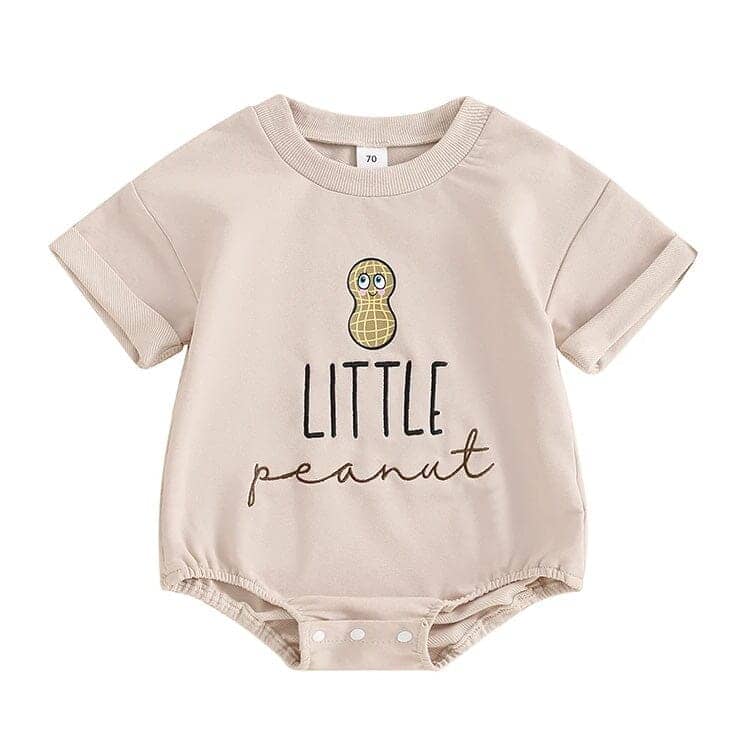Unisex Baby Short Sleeve Little Peanut Bodysuit – The Trendy Toddlers