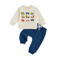 Long Sleeve Helper Cars Baby Set