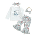 Long Sleeve Let It Snow Flared Baby Set
