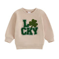 Lucky Toddler Sweatshirt Beige 9-12 M