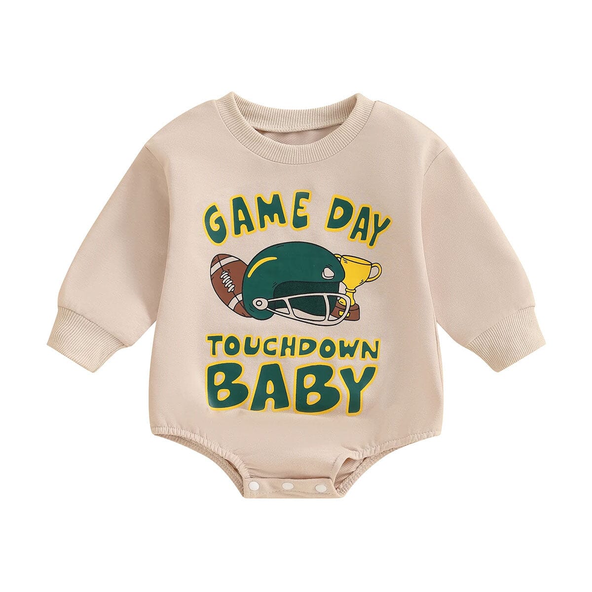 Baby Boy Long Sleeve Touchdown Bodysuit – The Trendy Toddlers