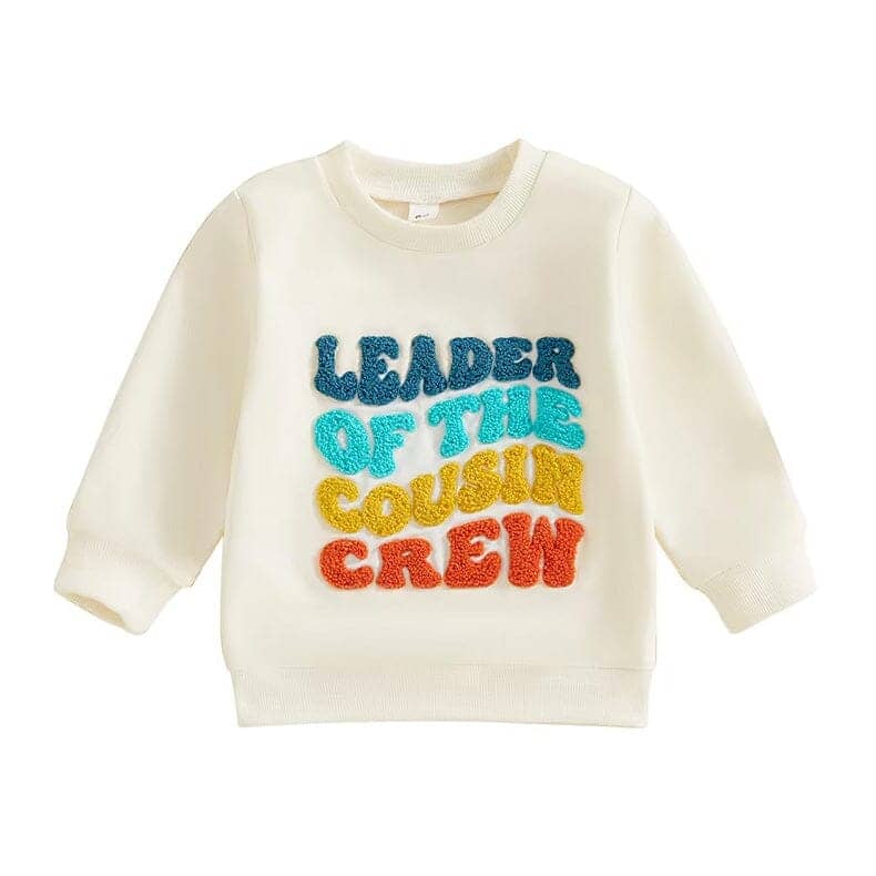 Baby Clothes Cousin Crew Sweatshirt Unisex Baby Cousin Crew Leader