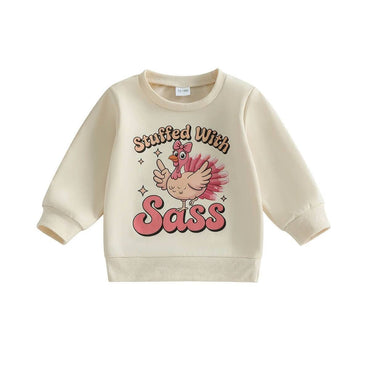 Stuffed With Sass Toddler Sweatshirt