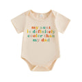 Short Sleeve Cool Aunt Baby Bodysuit