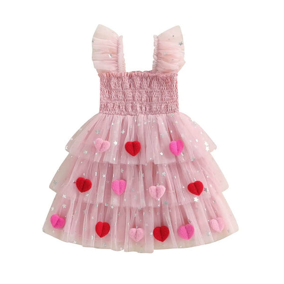 Valentine's Day Tutu Toddler Dress