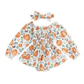 Pumpkin Patch Princess Baby Romper   