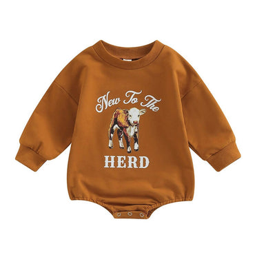 New To The Herd Baby Bodysuit   