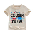 The Cousin Crew American Toddler Tee Beige 2T