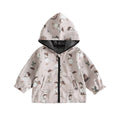 Goose Adventure Hooded Toddler Jacket Beige 9-12 M