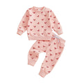 Long Sleeve Bows Toddler Set