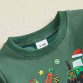 Christmas Trucks Plaid Pants Toddler Set