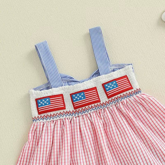 Sleeveless American Toddler Set