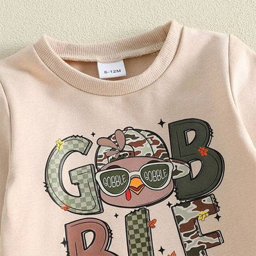 Long Sleeve Gobble Camo Toddler Set Sets The Trendy Toddlers 