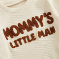Mommy's Little Man Waffle Baby Set