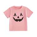 Pumpkin Face Halloween Toddler Tee