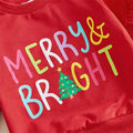 Merry And Bright Striped Toddler Set