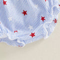 Fly Sleeve Striped Stars Baby Set