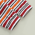 Long Sleeve Turkey Striped Pants Baby Set