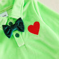 Long Sleeve Christmas Fluffy Green Toddler Set