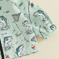Little Fisherman Hooded Toddler Jacket