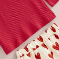 Valentine's Day Hearts Skirt Toddler Set