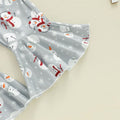 Long Sleeve Let It Snow Flared Baby Set