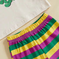 Little Miss Mardi Gras Toddler Set