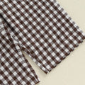 Long Sleeve Football Checkered Toddler Set