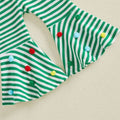 Merry And Bright Striped Toddler Set