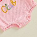 Long Sleeve Lil Sis Club Baby Bodysuit