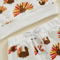 Long Sleeve Thanksgiving Baby Set   