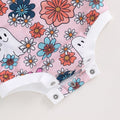Floral Ghost Baby Bodysuit Bodysuit The Trendy Toddlers 