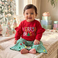 Merry And Bright Striped Toddler Set