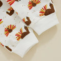 Long Sleeve Thanksgiving Baby Set   