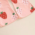 Strawberry Flared Toddler Set   