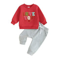 Love You Long Sleeve Baby Set   