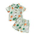 Short Sleeve Irish Gentleman Toddler Set