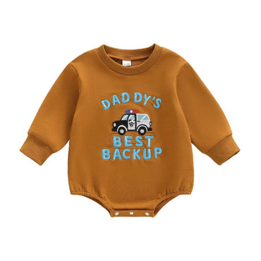 Long Sleeve Daddy's Best Backup Baby Bodysuit