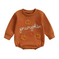 Little Pumpkin Halloween Baby Bodysuit   