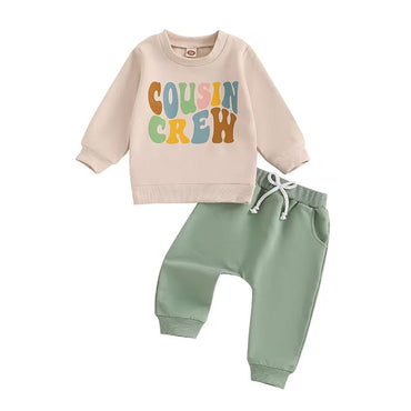 Long Sleeve Cousin Crew Toddler Set   