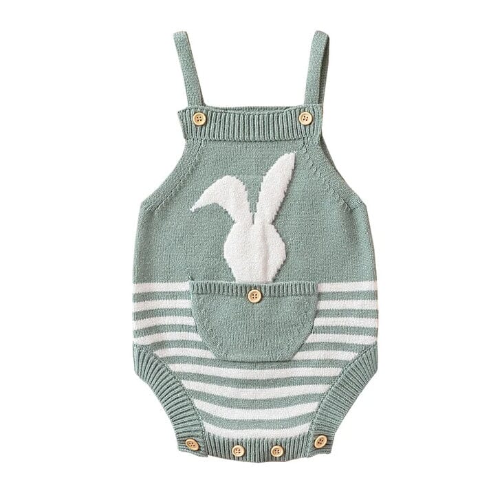 Bunny romper baby girl best sale