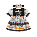 Short Sleeve Spooky Vibes Baby Dress