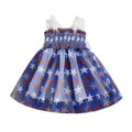 4th of July Butterfly Toddler Dress