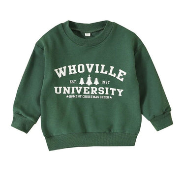 Whoville Toddler Sweatshirt Green 12-18 M 