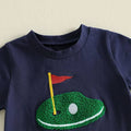 Short Sleeve Golf Vibes Toddler Set Sets The Trendy Toddlers 