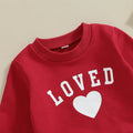 Long Sleeve Loved Baby Set   