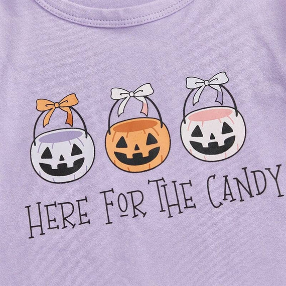 Here For The Candy Flared Pants Toddler Set